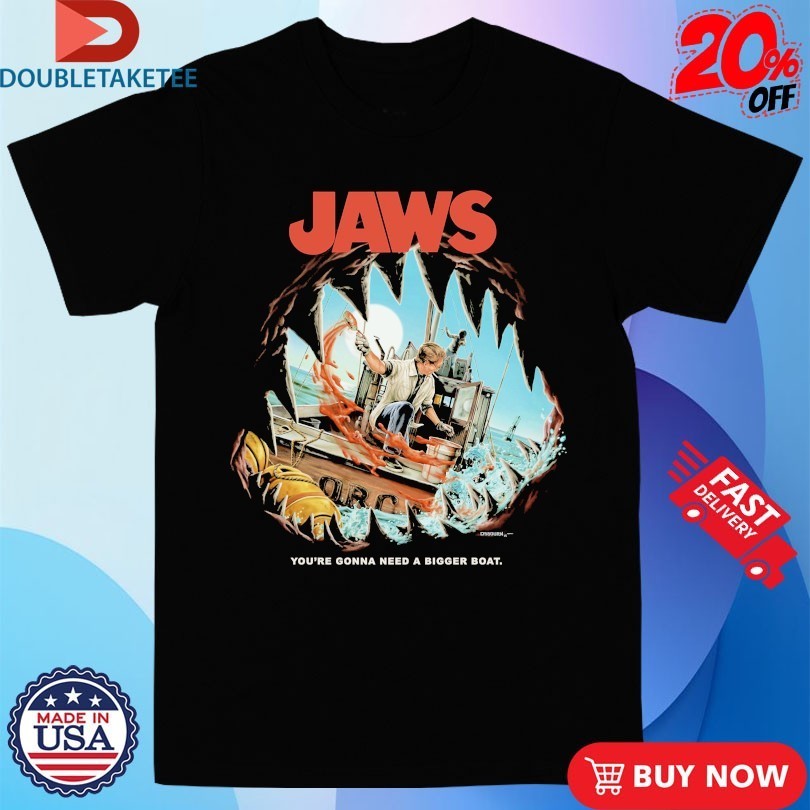 Jaws You're Gonna Need A Bigger Boat Chum Bucket - Adult & Kids T-Shirts, Sweatshirts & Hoodies apparel design preview 1