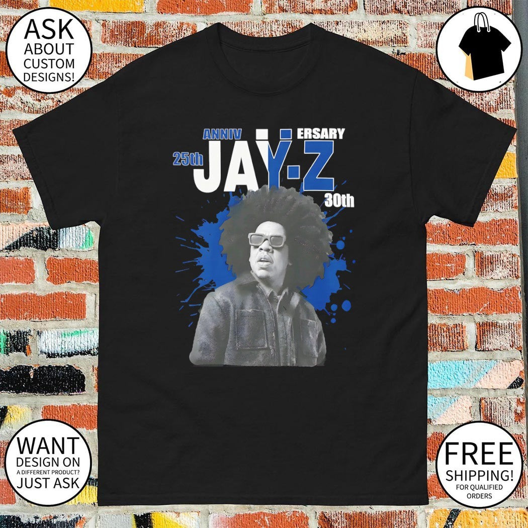 Jay-Z The Blueprint Reasonable Doubt 25th Anniversary - Adult & Kids T-Shirts, Sweatshirts & Hoodies apparel design preview 1