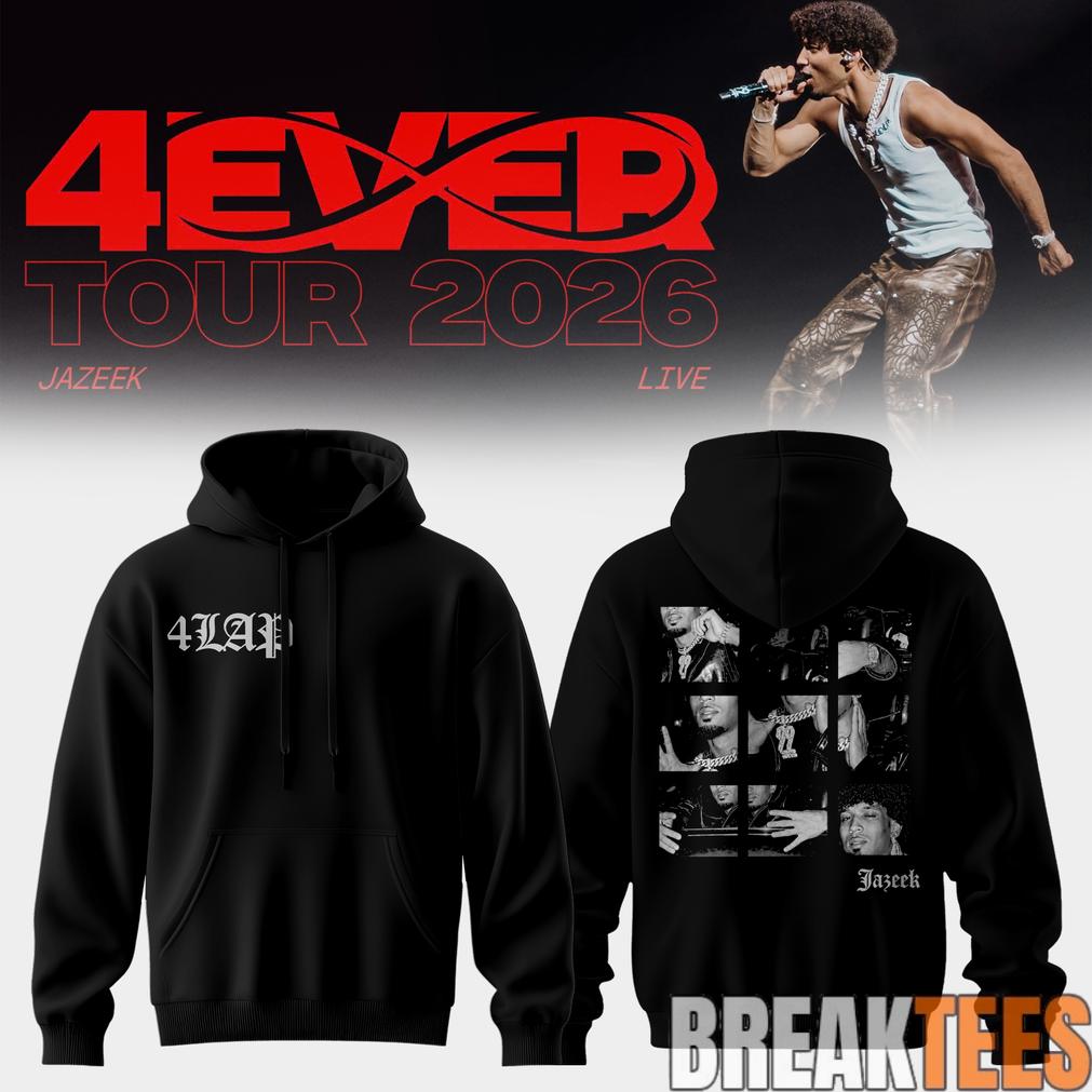 Jazeek 4EVER Tour 2026 Special - Adult & Kids T-Shirts, Sweatshirts & Hoodies apparel design preview 1