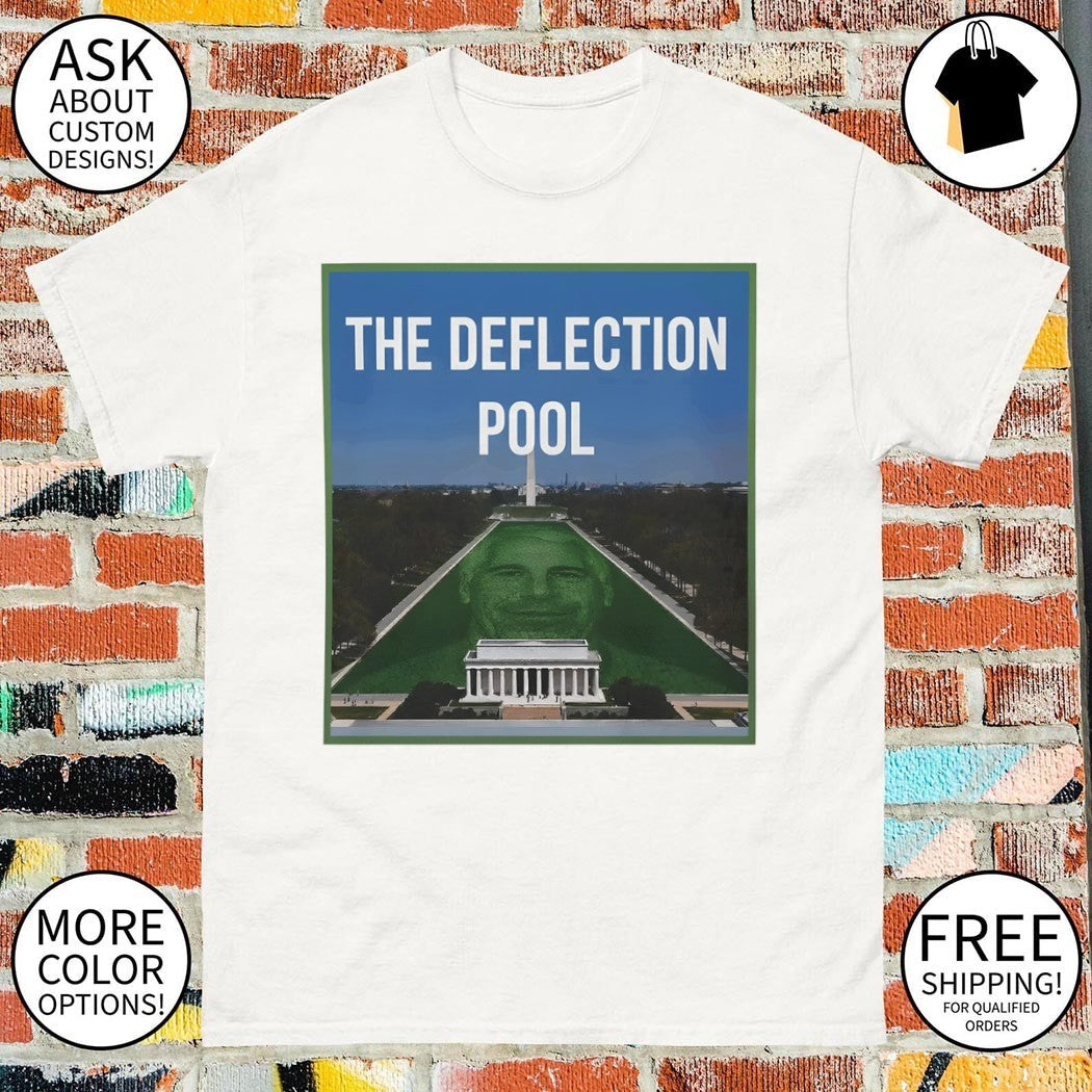 Jeffrey Epstein The Deflection Pool Reflection Team - Adult & Kids T-Shirts, Sweatshirts & Hoodies apparel design preview 1