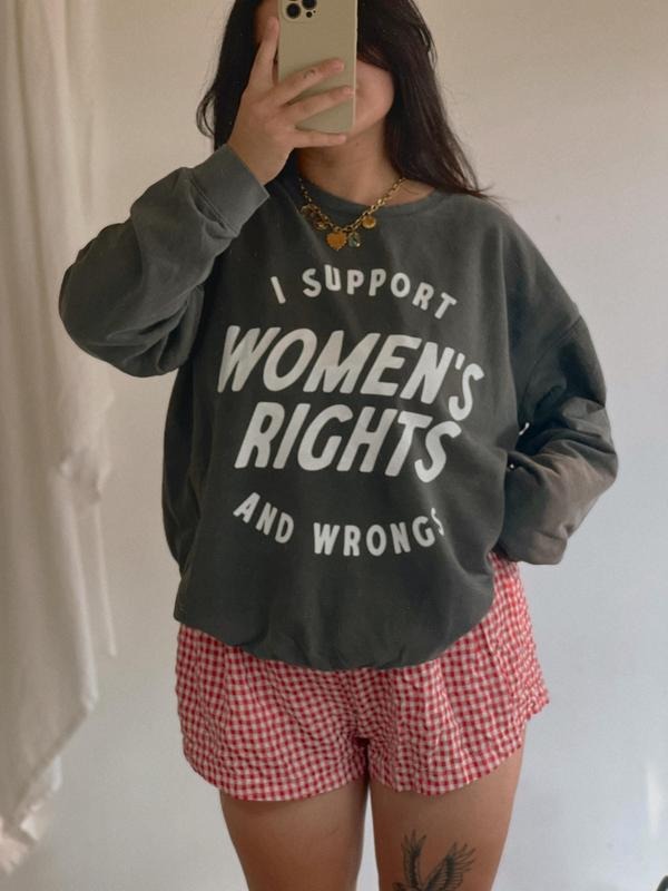 Jessie J Ross I Support Rights Wrongs Feminist Smooth - Adult & Kids T-Shirts, Sweatshirts & Hoodies apparel design preview 1