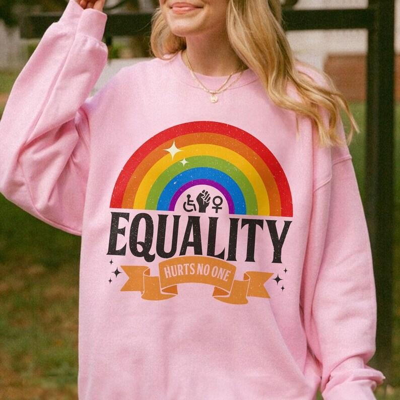 Jessie J Ross Social Justice Awareness Equality Hurts - Adult & Kids T-Shirts, Sweatshirts & Hoodies apparel design preview 1