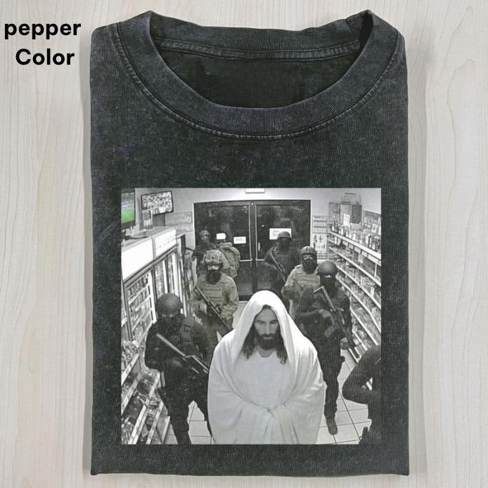 Jesus Arrested Store Funny Movie Menswear Womenswear - Adult & Kids T-Shirts, Sweatshirts & Hoodies apparel design preview 1