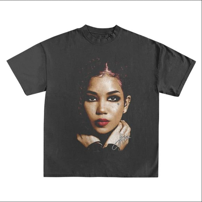 Jhene Aiko Hiphop 90s Rapper Rap - Adult & Kids T-Shirts, Sweatshirts & Hoodies apparel design preview 1