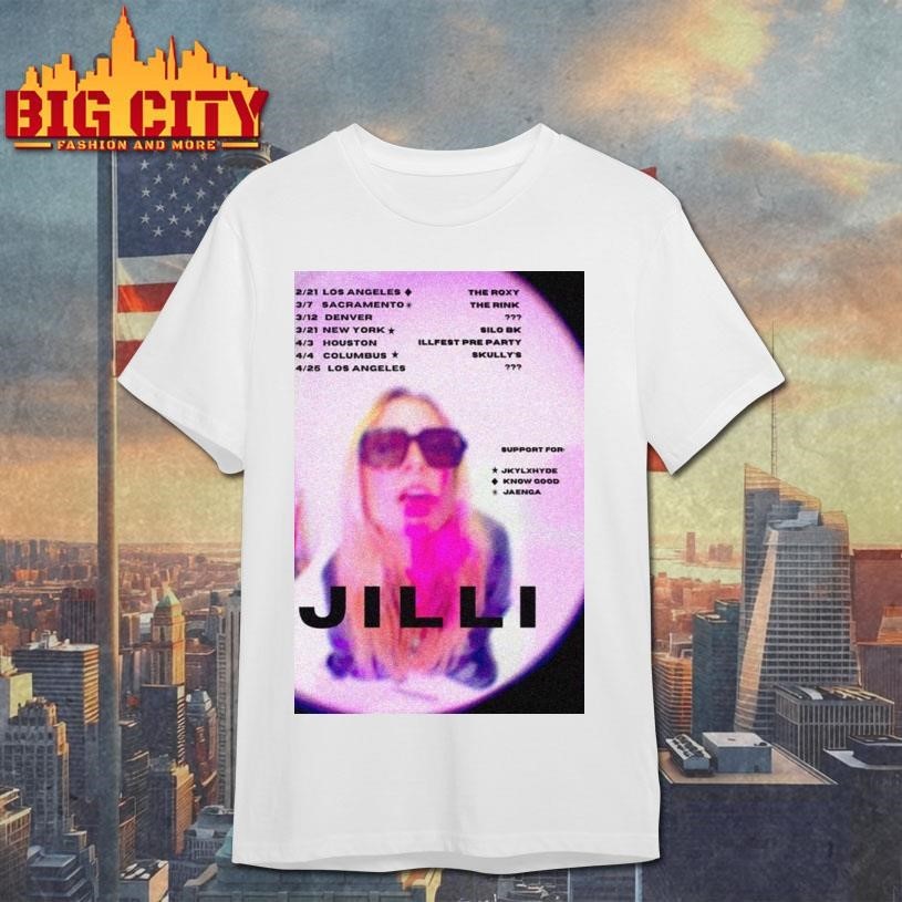 JiLLi Winter Tour 2026 Poster - Adult & Kids T-Shirts, Sweatshirts & Hoodies apparel design preview 1