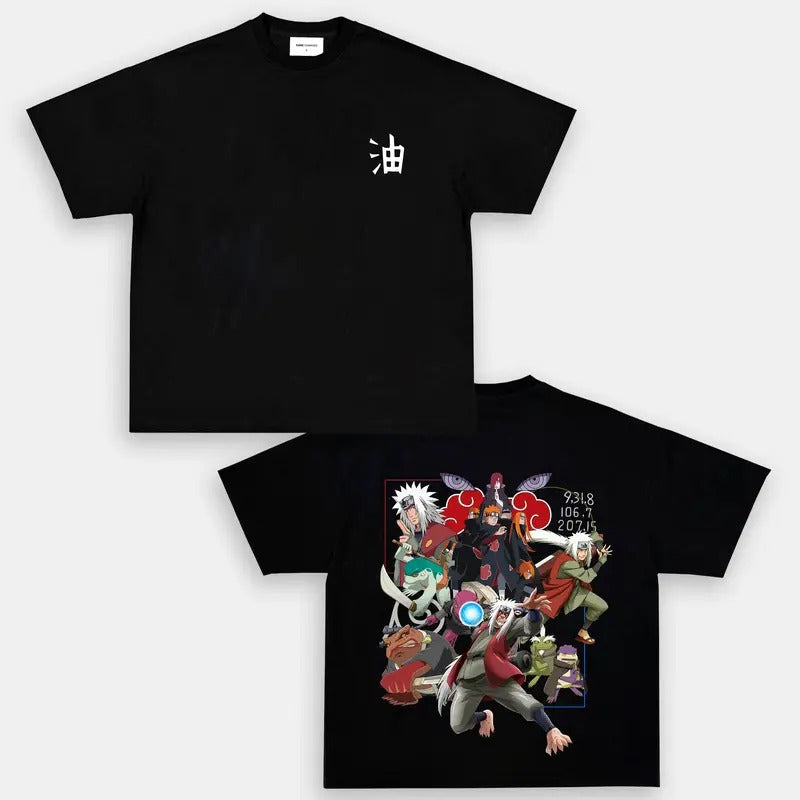 Jijayra 2 Anime Double Printed Vintage Manga Heavy - Adult & Kids T-Shirts, Sweatshirts & Hoodies apparel design preview 1
