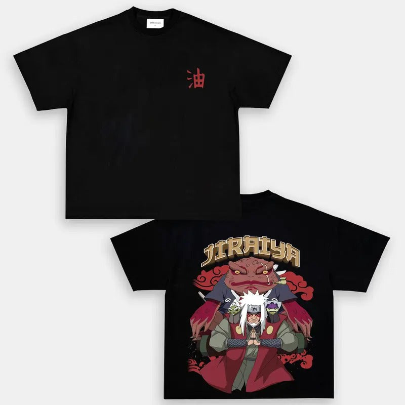 Jijayra Anime Double Printed Vintage Manga Heavy - Adult & Kids T-Shirts, Sweatshirts & Hoodies apparel design preview 1