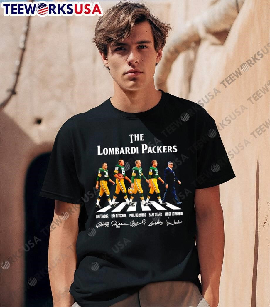 Jim Taylor Ray Nitschke Paul Hornung Bart Starr Vince - Adult & Kids T-Shirts, Sweatshirts & Hoodies apparel design preview 1
