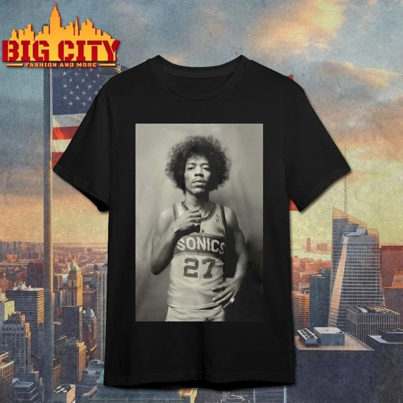 Jimi Hendrix Sonics - Adult & Kids T-Shirts, Sweatshirts & Hoodies apparel design preview 1