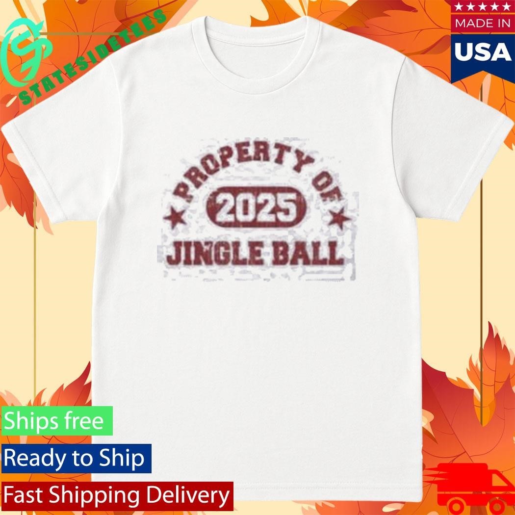 Jingle Ball 25 Property Of - Adult & Kids T-Shirts, Sweatshirts & Hoodies apparel design preview 1