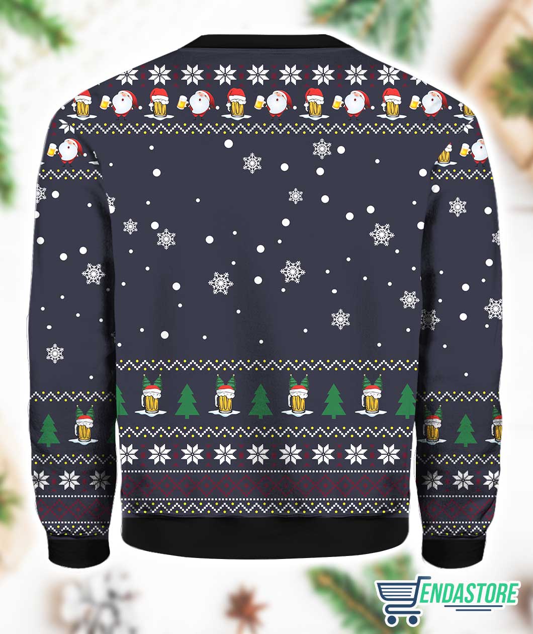 Jingle Beers Drinking All The Ways 3D Ugly Christmas Sweater - Holiday Gift product image 4