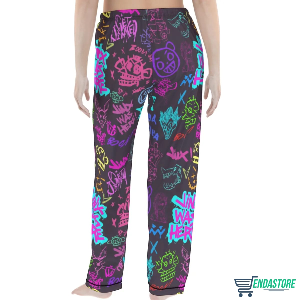 Jinx Graffiti Pajama Set For Women 3D Sweater - Gift Idea product image 2
