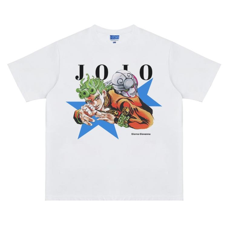 JoJo "Golden Experience Giorno" Vintage Anime 100% - Adult & Kids T-Shirts, Sweatshirts & Hoodies apparel design preview 1