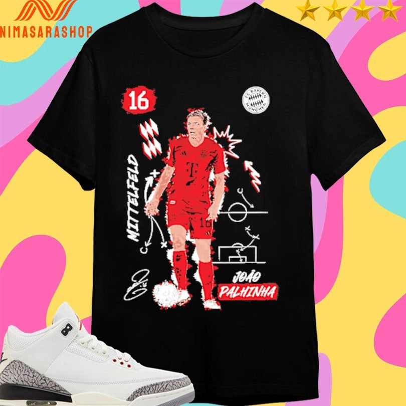 Joao Palhinha Mittelfeld Signature - Adult & Kids T-Shirts, Sweatshirts & Hoodies apparel design preview 1