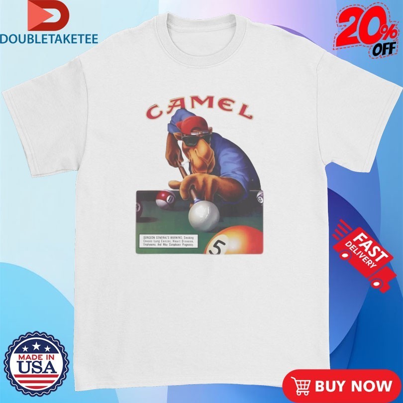 Joe Camel 75th Birthday Billiards Cigarettes - Adult & Kids T-Shirts, Sweatshirts & Hoodies apparel design preview 1