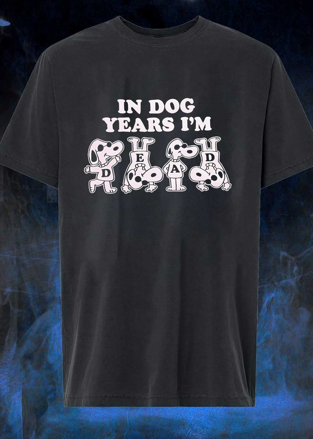 Joe Cool In Dog Years I Am Dead - Adult & Kids T-Shirts, Sweatshirts & Hoodies apparel design preview 1