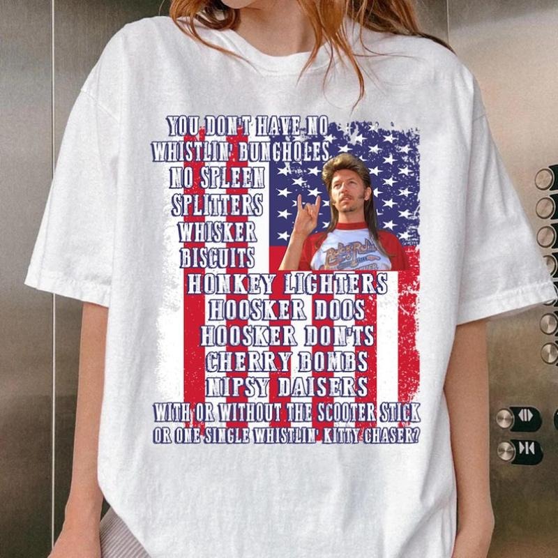 Joe Dirt 4th July Merica Independence Day Patriotic - Adult & Kids T-Shirts, Sweatshirts & Hoodies apparel design preview 1