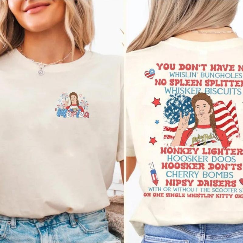 Joe Dirt 4th July Merica Independence Day USA America - Adult & Kids T-Shirts, Sweatshirts & Hoodies apparel design preview 1