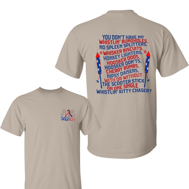 Joe Dirt 4th July Cotton Funny 2 Sided Merica Full - Adult & Kids T-Shirts, Sweatshirts & Hoodies apparel design preview 1