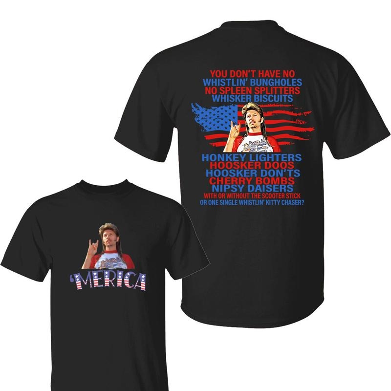 Joe Dirt Merica Snakes Sparklers Funny 4th July - Adult & Kids T-Shirts, Sweatshirts & Hoodies apparel design preview 1
