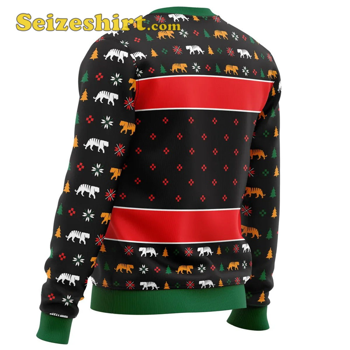 Joe Exotic Tiger King Ugly V Neck Ugly Christmas Sweater - Gift Idea product image 3