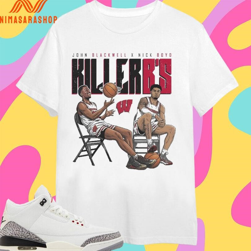 John Blackwell X Nick Boyd Killer B’s Wisconsin - Adult & Kids T-Shirts, Sweatshirts & Hoodies apparel design preview 1