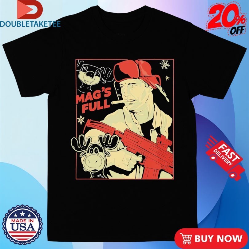 John McClane Die Hard Mag's Full Smoke - Adult & Kids T-Shirts, Sweatshirts & Hoodies apparel design preview 1