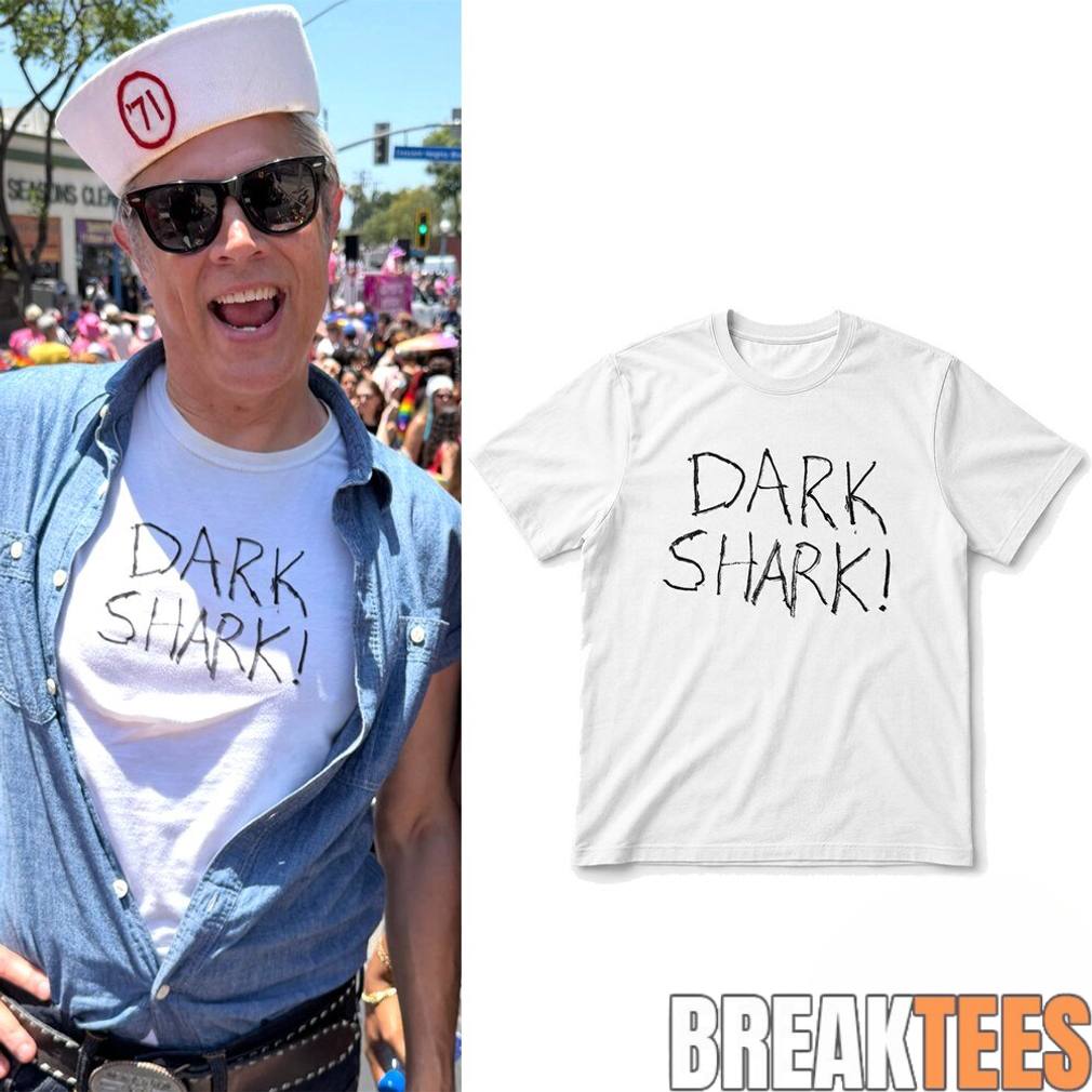 Johnny Knoxville Dark Shark at WeHo Pride Parade - Adult & Kids T-Shirts, Sweatshirts & Hoodies apparel design preview 1