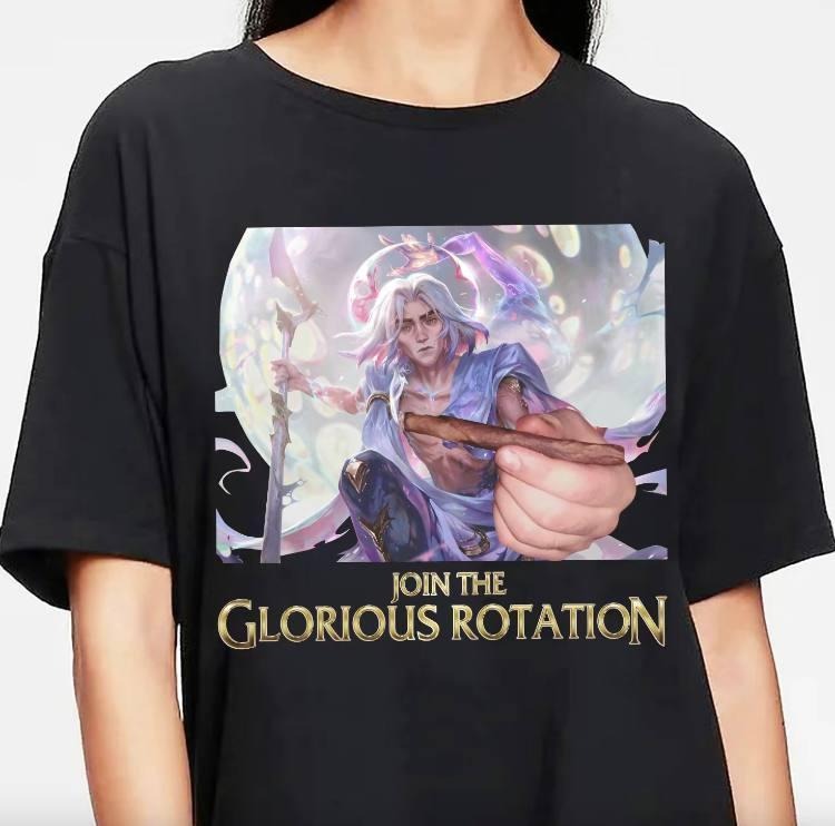 Join Glorious Rotation Viktor Arcane Funny - Adult & Kids T-Shirts, Sweatshirts & Hoodies apparel design preview 1