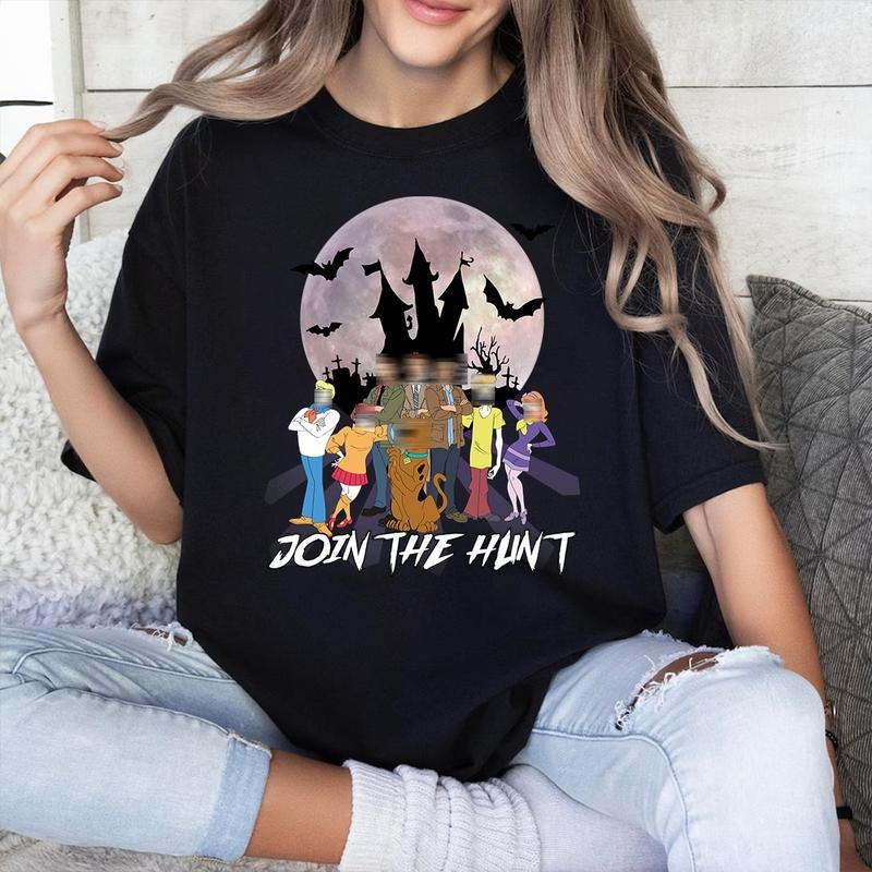 Join Hunt Vintage Woman Man Casual Cotton Top - Adult & Kids T-Shirts, Sweatshirts & Hoodies apparel design preview 1