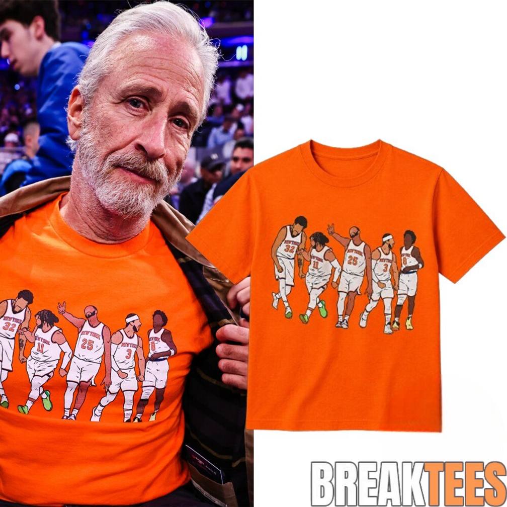 Jon Stewart Knicks-Cavaliers Game 2 - Adult & Kids T-Shirts, Sweatshirts & Hoodies apparel design preview 1