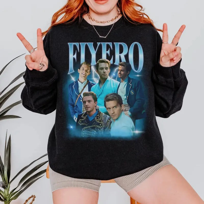 Jonathan Bailey Fiyero Wicked Vintage Movies - Adult & Kids T-Shirts, Sweatshirts & Hoodies apparel design preview 1