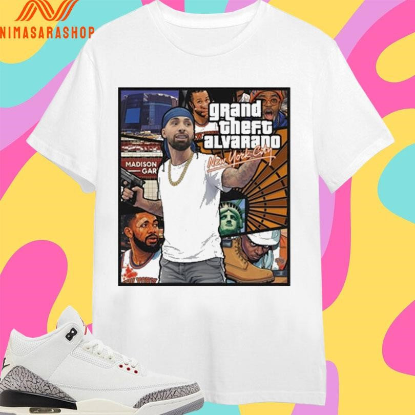 Jose Alvarado Grand Theft New York City - Adult & Kids T-Shirts, Sweatshirts & Hoodies apparel design preview 1
