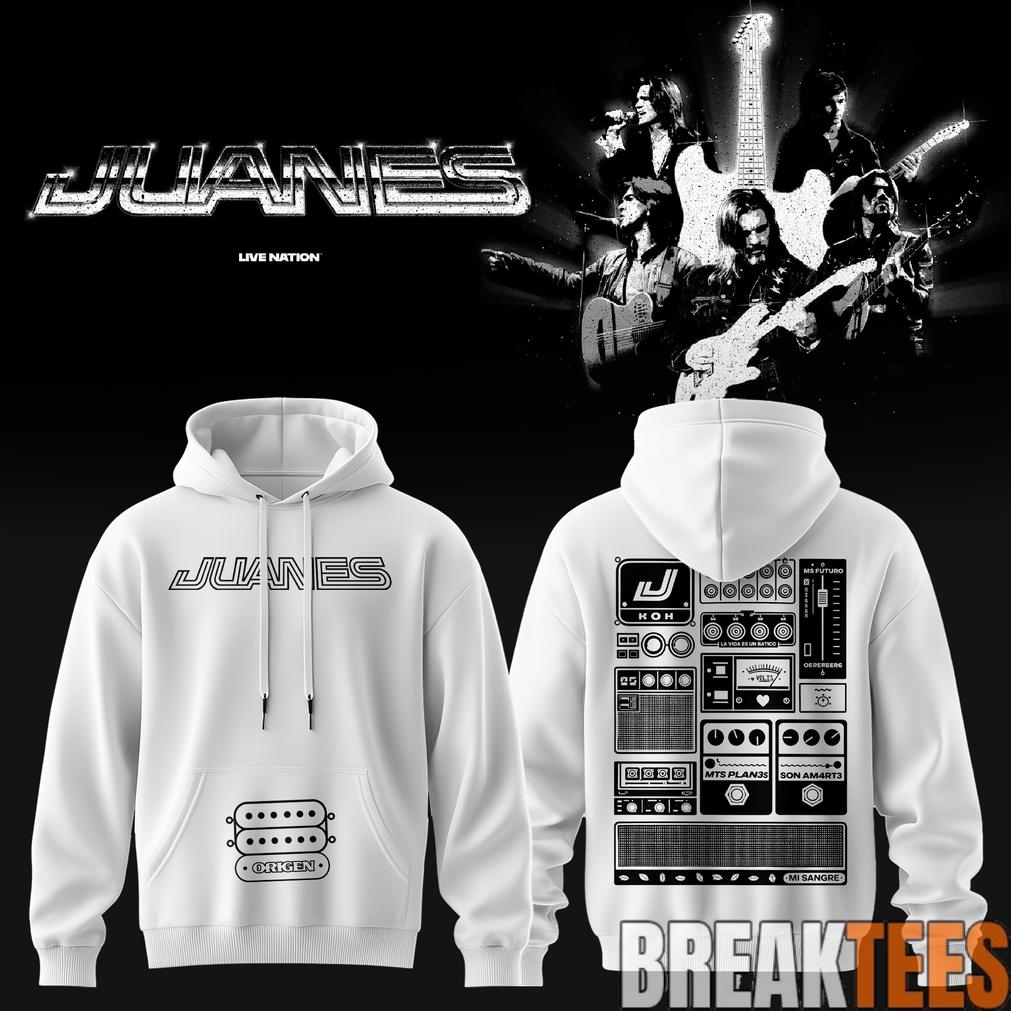 Juanes World Tour 2026 Limited Edition - Adult & Kids T-Shirts, Sweatshirts & Hoodies apparel design preview 1