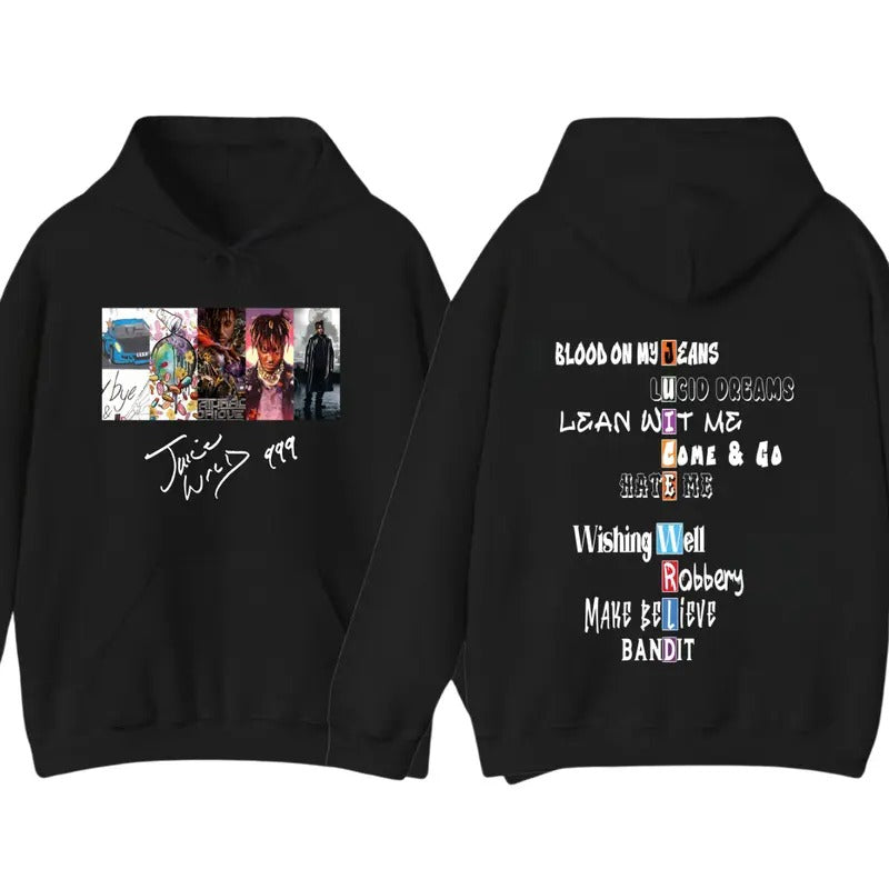 Juice WRLD 999 Lucid Dreams Streetwear Hip Hop Urban - Adult & Kids T-Shirts, Sweatshirts & Hoodies apparel design preview 1