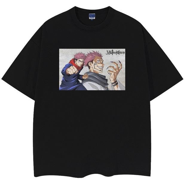 Jujutsu Kaisen "Sukuna" Heavyweight Vintage 100% - Adult & Kids T-Shirts, Sweatshirts & Hoodies apparel design preview 1