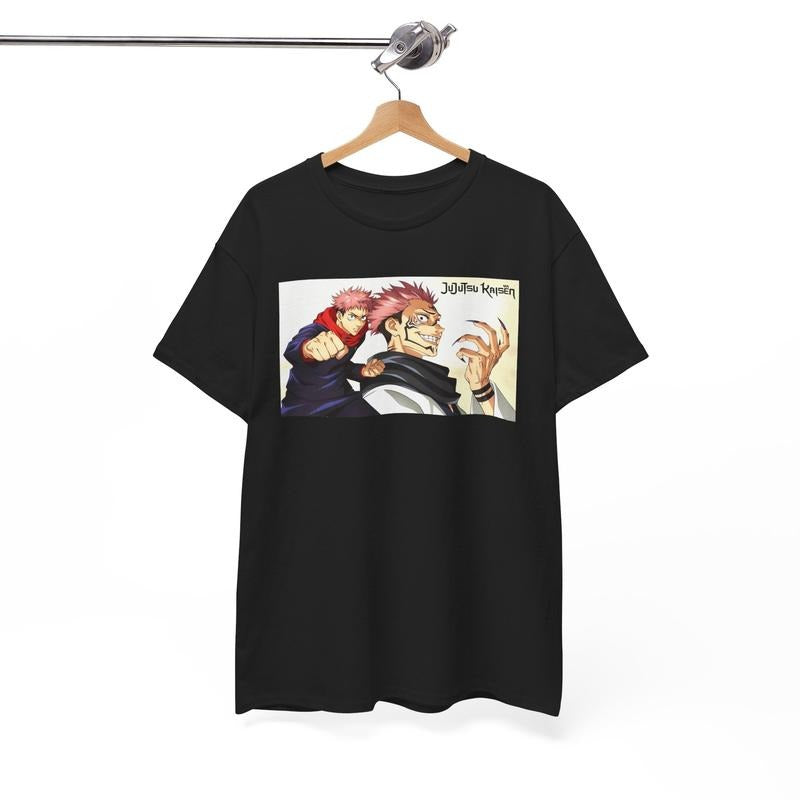 Jujutsu Kaisen Yuji Itadori Sukuna Anime Fan - Adult & Kids T-Shirts, Sweatshirts & Hoodies apparel design preview 1