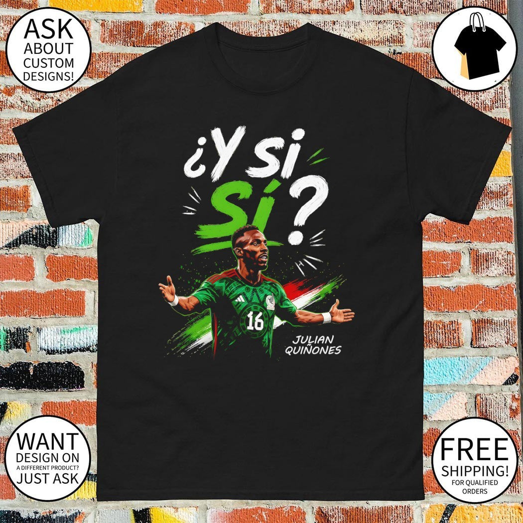 Julian Quinones Mexico Soccer World Cup 2026 - Adult & Kids T-Shirts, Sweatshirts & Hoodies apparel design preview 1