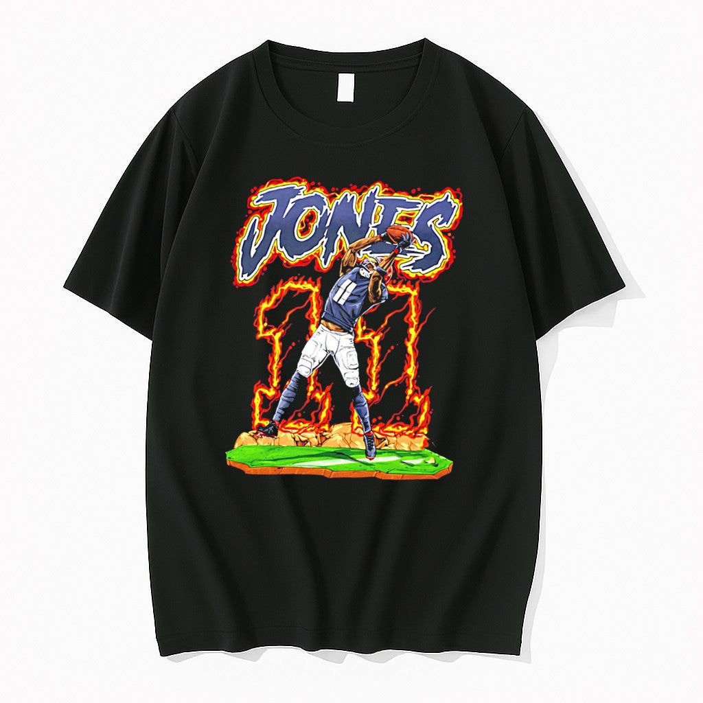 Julio Jones Atlanta Falcons J Hand Drawn Artwork - Adult & Kids T-Shirts, Sweatshirts & Hoodies apparel design preview 1
