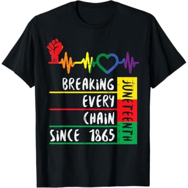 Juneteenth Breaking Every Chain Since 1865 - Adult & Kids T-Shirts, Sweatshirts & Hoodies apparel design preview 1