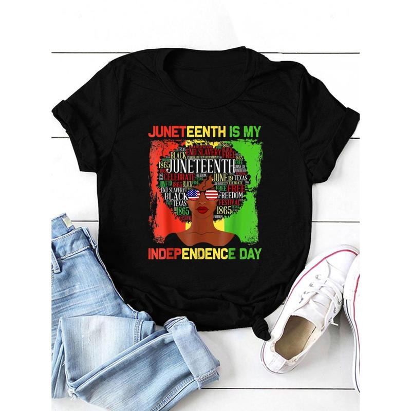 Juneteenth Independence Day Print Breathable Short - Adult & Kids T-Shirts, Sweatshirts & Hoodies apparel design preview 1