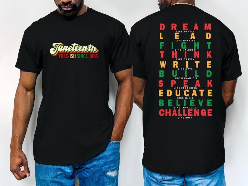 Juneteenth Freeish Black History Lives Matter Civil - Adult & Kids T-Shirts, Sweatshirts & Hoodies apparel design preview 1