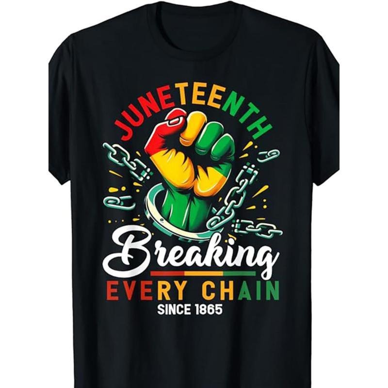 Juneteenth African American Freedom 1865 Novelty - Adult & Kids T-Shirts, Sweatshirts & Hoodies apparel design preview 1