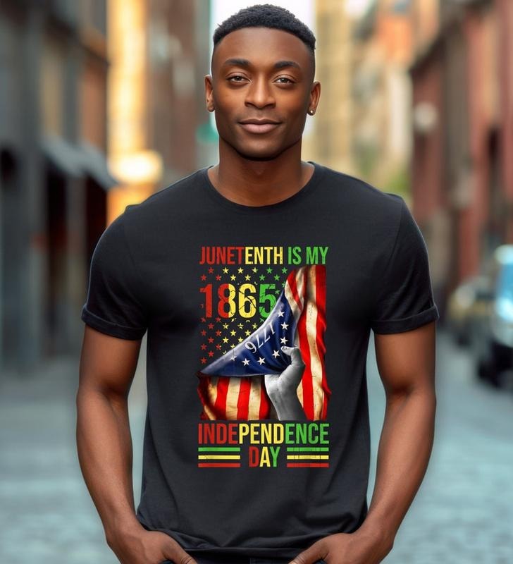 Juneteenth Black History Month Independence Day Free - Adult & Kids T-Shirts, Sweatshirts & Hoodies apparel design preview 1