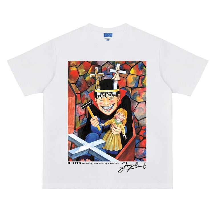 Junji Ito "Souichi" Heavyweight Vintage 100% Cotton - Adult & Kids T-Shirts, Sweatshirts & Hoodies apparel design preview 1