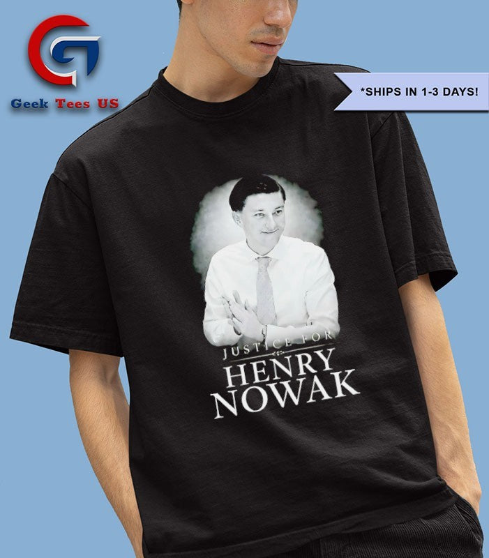 Justice For Henry Nowak - Adult & Kids T-Shirts, Sweatshirts & Hoodies apparel design preview 1