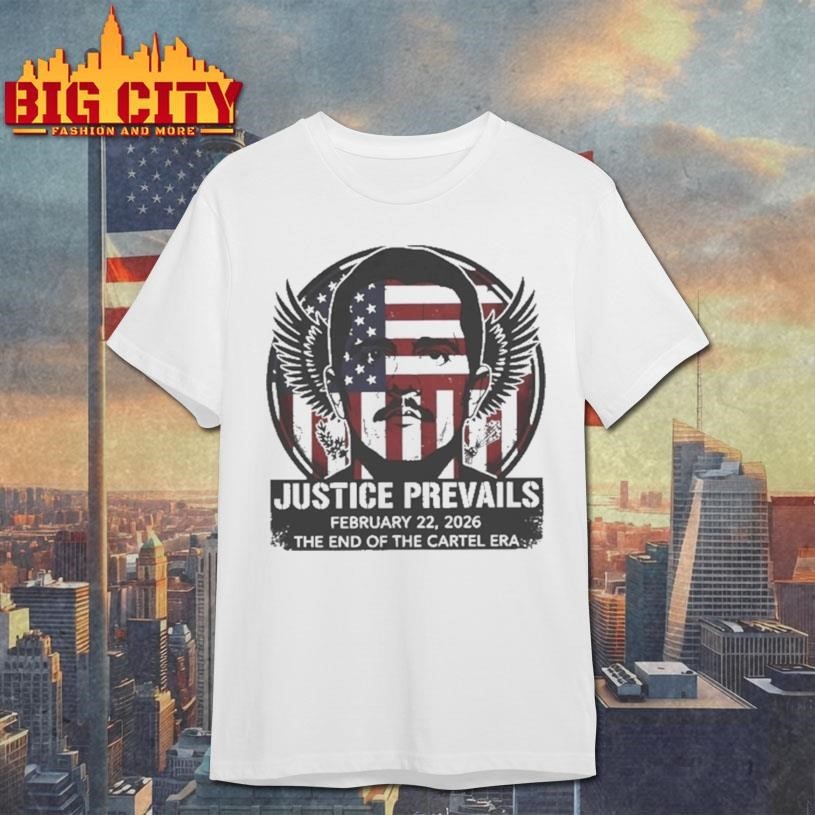 Justice Prevails El Mencho - Adult & Kids T-Shirts, Sweatshirts & Hoodies apparel design preview 1