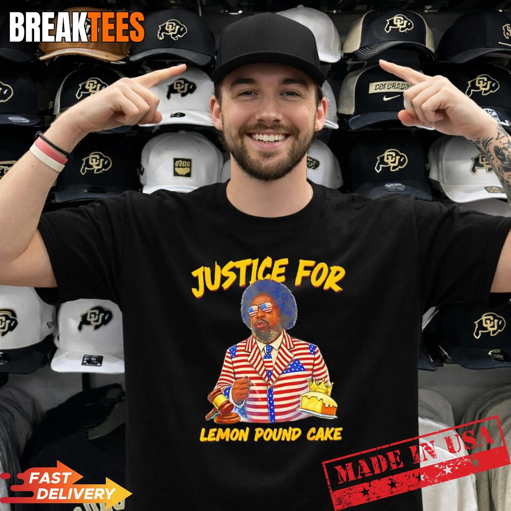 Justice for Lemon Pound Cake - Adult & Kids T-Shirts, Sweatshirts & Hoodies apparel design preview 1