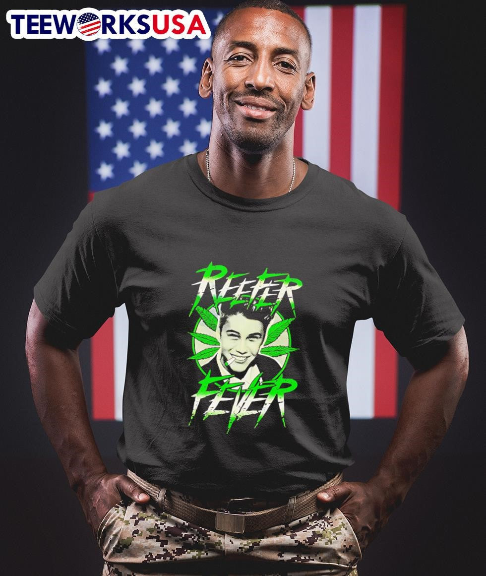 Justin Bieber Reefer Fever - Adult & Kids T-Shirts, Sweatshirts & Hoodies apparel design preview 1