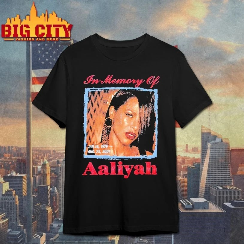 Justin Bieber Wear In Memory Of Aaliyah - Adult & Kids T-Shirts, Sweatshirts & Hoodies apparel design preview 1